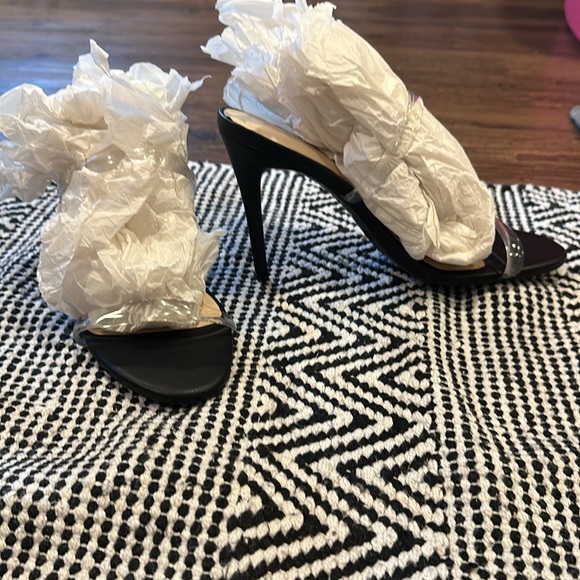 New without box clear strap heels - Picture 3 of 5